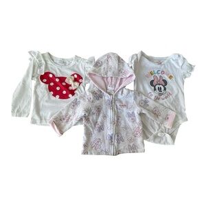 Disney Baby Clothing Set with Minnie Mouse Size 6-9m